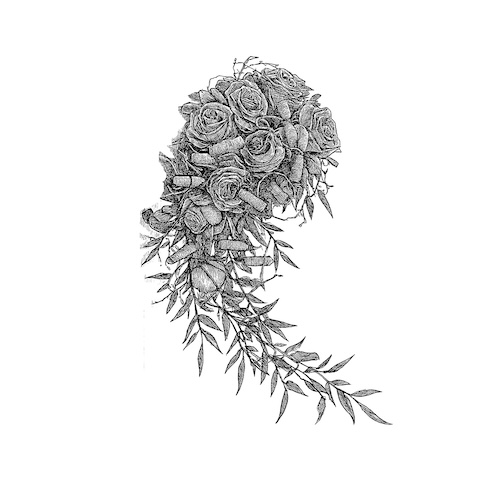 Urnenschmuck Urnenhut Blumenschmuck